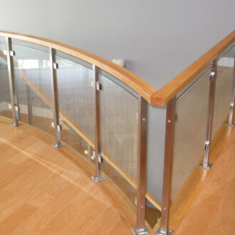 Glass hand railings sri lanka project