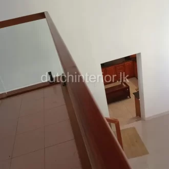 Glass Hand Railing with Bounce Brackets