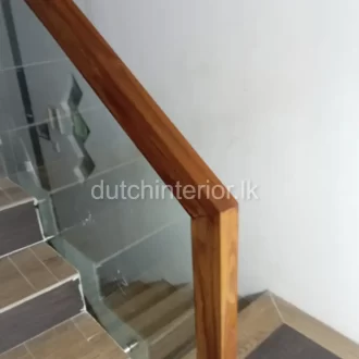 Tempered Glass Hand Railing Sri Lanka